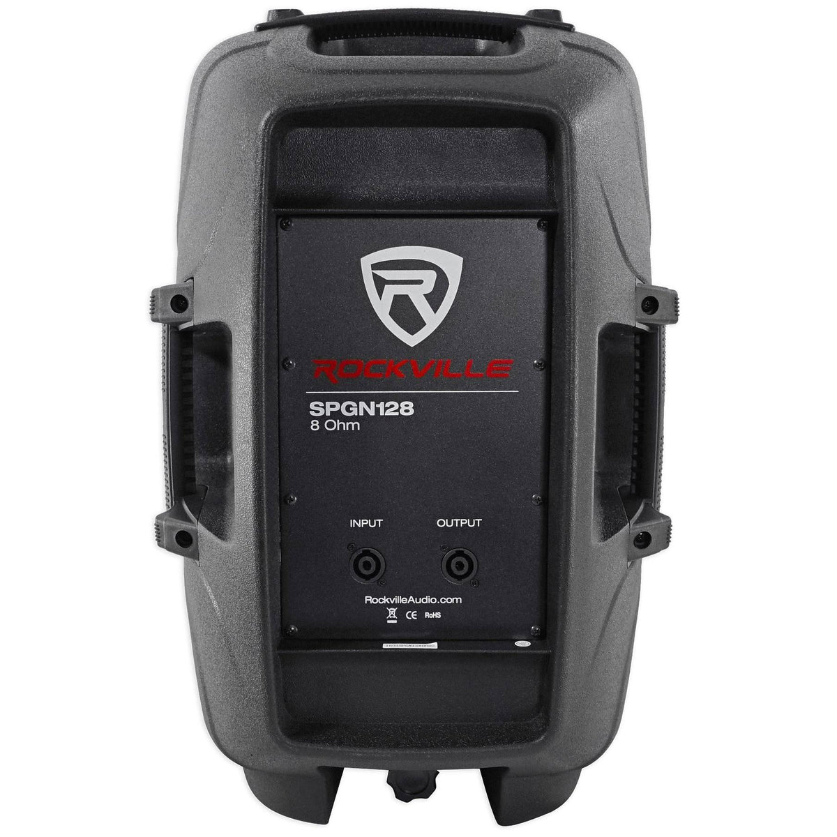 12x22 Passive 1200W DJ PA Speakers with Stands and Cables S41251