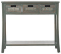 French Grey 3 Drawer Console L98497