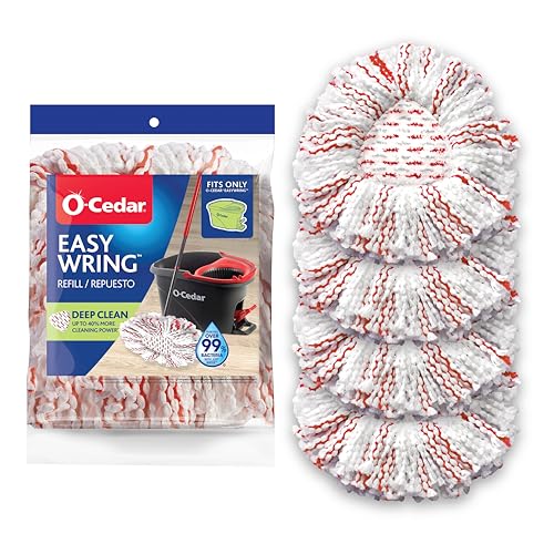 Microfiber Spin Mop Refill Pack of 4 X50492