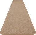 Skid-Resistant Carpet Runner Pebble Beige 24 Feet X 27 Inches J1468