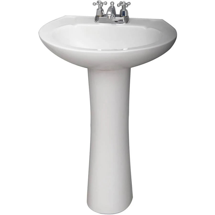 White Pedestal Lavatory U469970