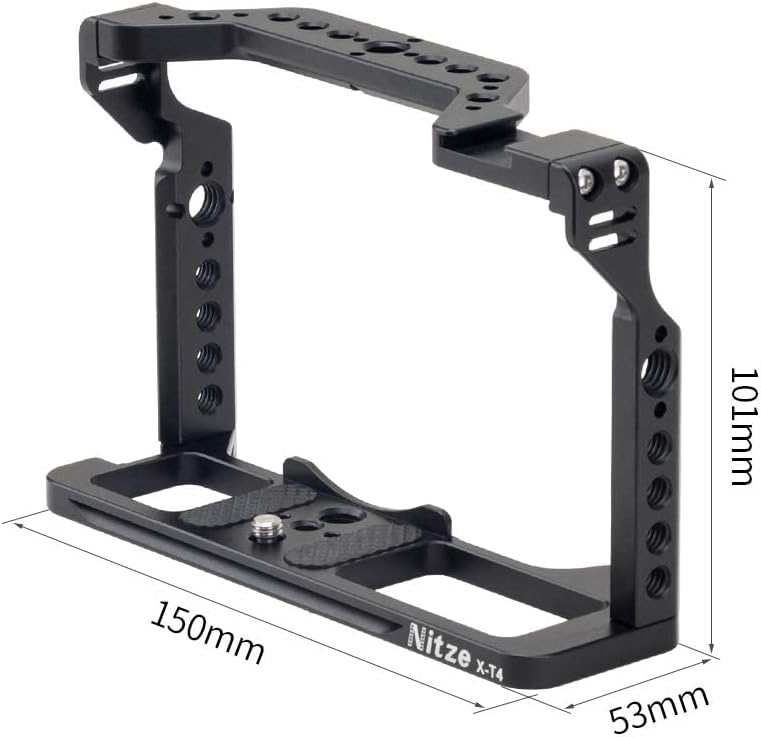Camera Cage with Arca Swiss QR Plate and NATO Rail E541