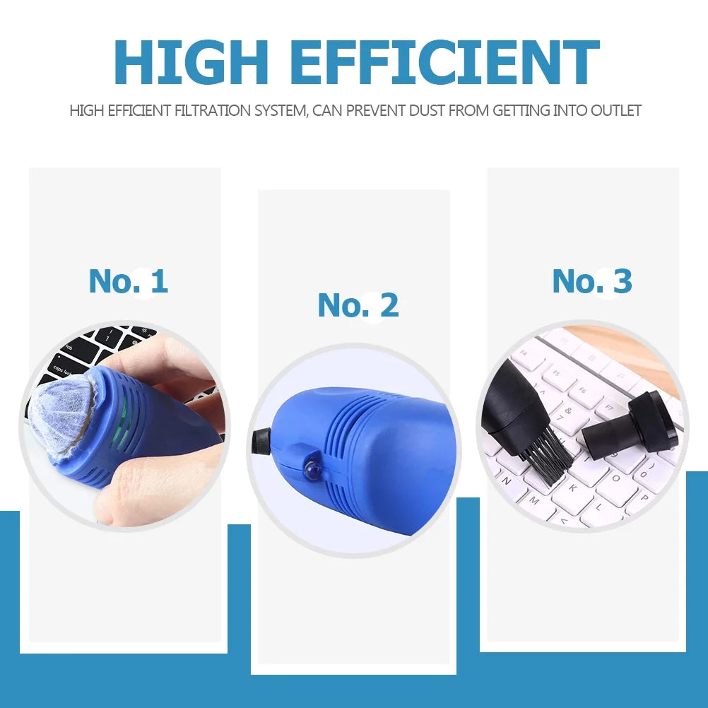 2 Pcs USB Mini Handheld Vacuum H105
