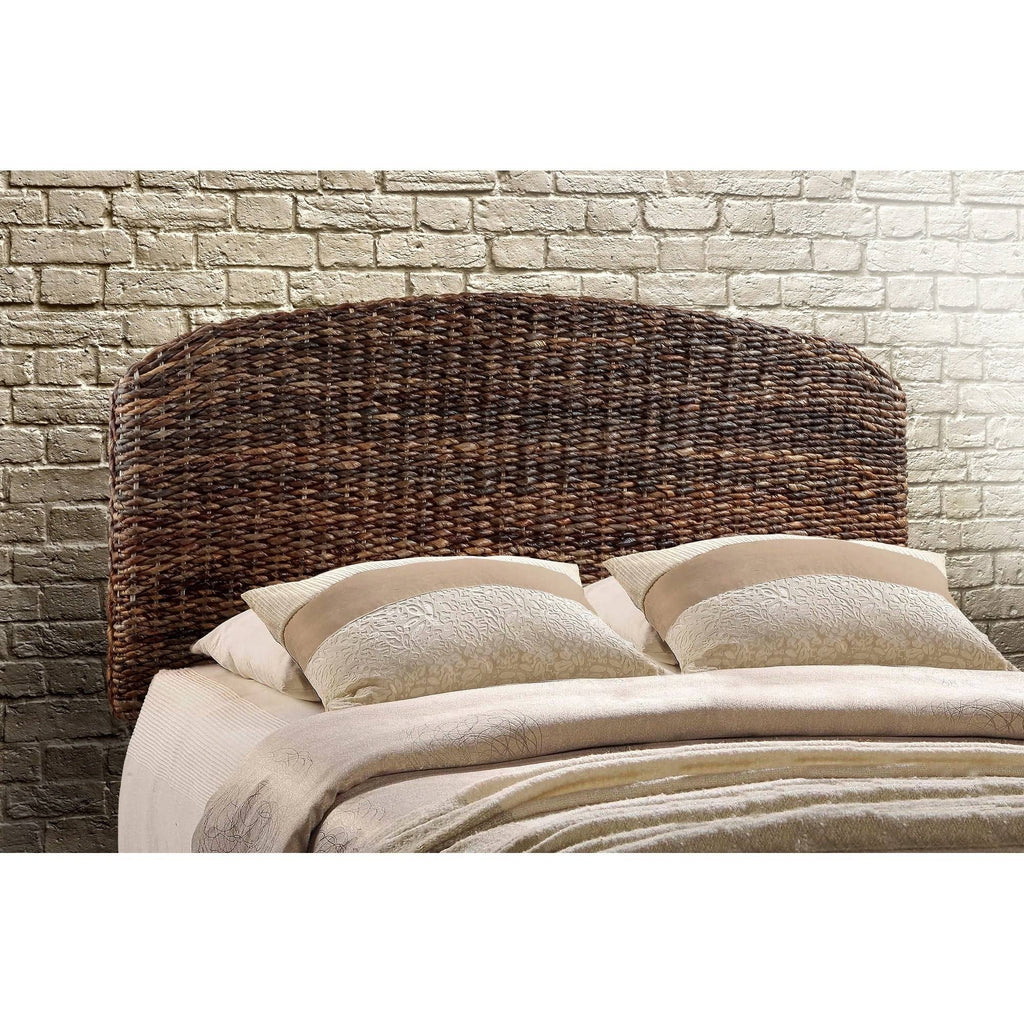 Queen Size Handwoven Banana Leaf Headboard G9505