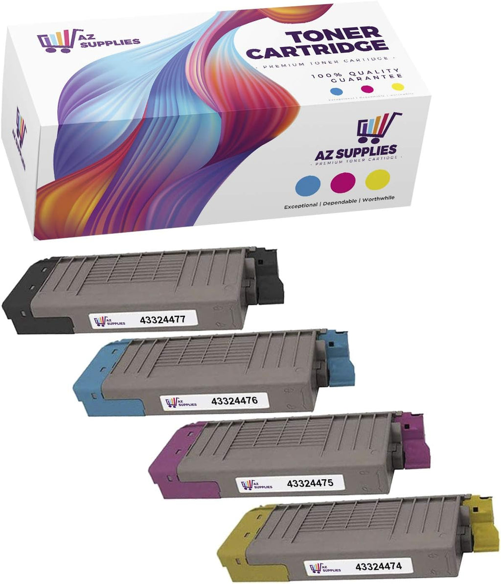 Black Cyan Magenta Yellow Toner Cartridge 4-Pack C526684
