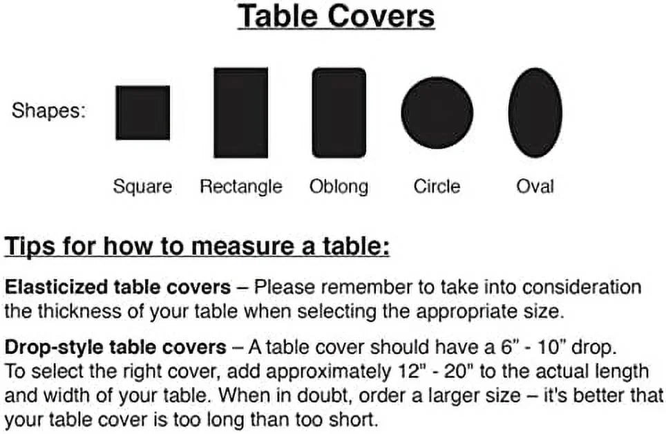 Mahogany Oblong Vinyl Table Cover V3267