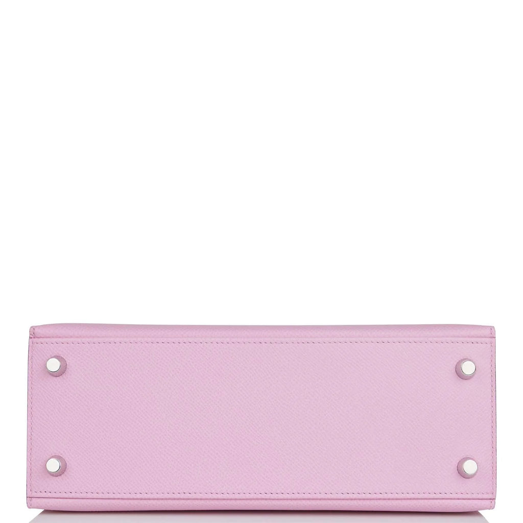 Mauve Sylvestre Epsom Palladium Hardware Handbag B9511