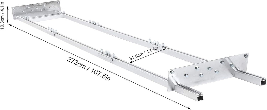 Chainsaw Mill Guide Rail Brackets, 108 In P185863