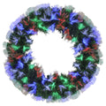 Fiber Optic Artificial Pine Christmas Wreath H917638