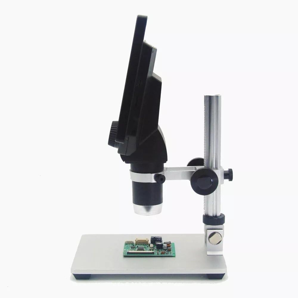 12MP 7 Inch LCD Digital Microscope with Aluminum Alloy Stand I839
