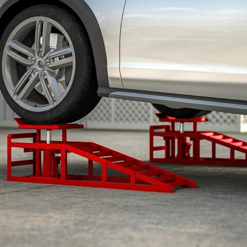 Hydraulic Car Ramps 5T 10000lbs Low Profile Vehicle Ramps N2085
