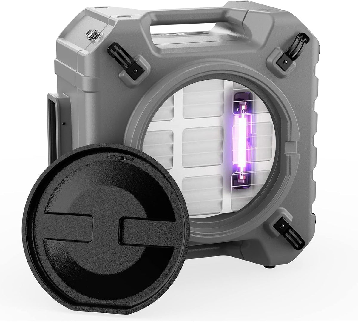 3 Stage HEPA Activated Carbon Air Scrubber 550 CFM Grey A273