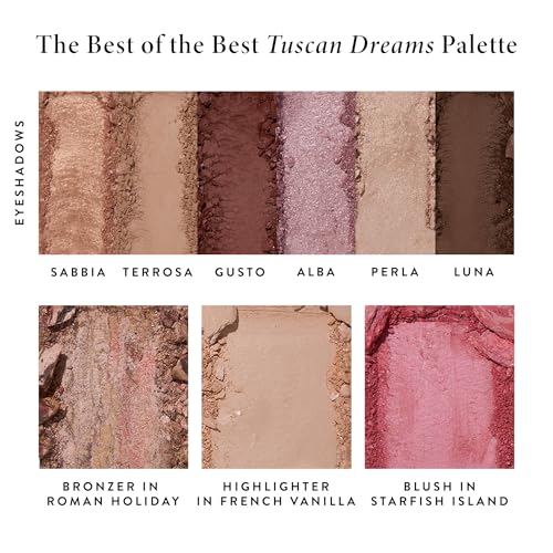 Full Size Baked Palette with Bronzer, Blush, Highlighter and 6 Eyeshadows F574