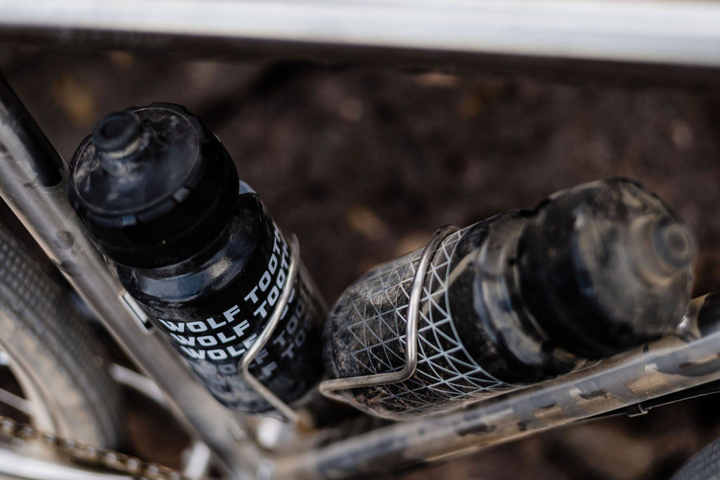 Titanium Silver Bottle Cage D149
