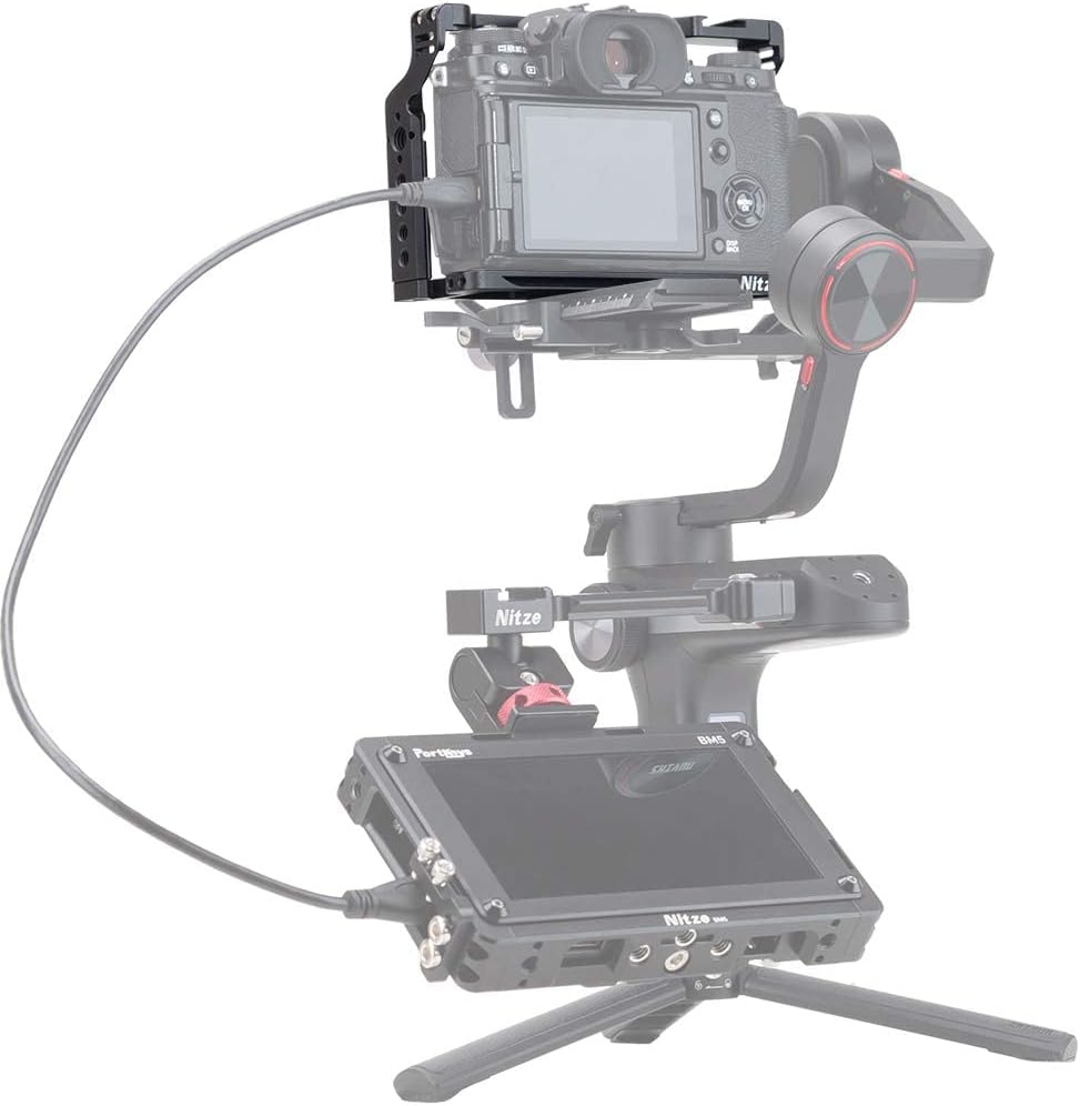 Camera Cage with Arca Swiss QR Plate and NATO Rail E541