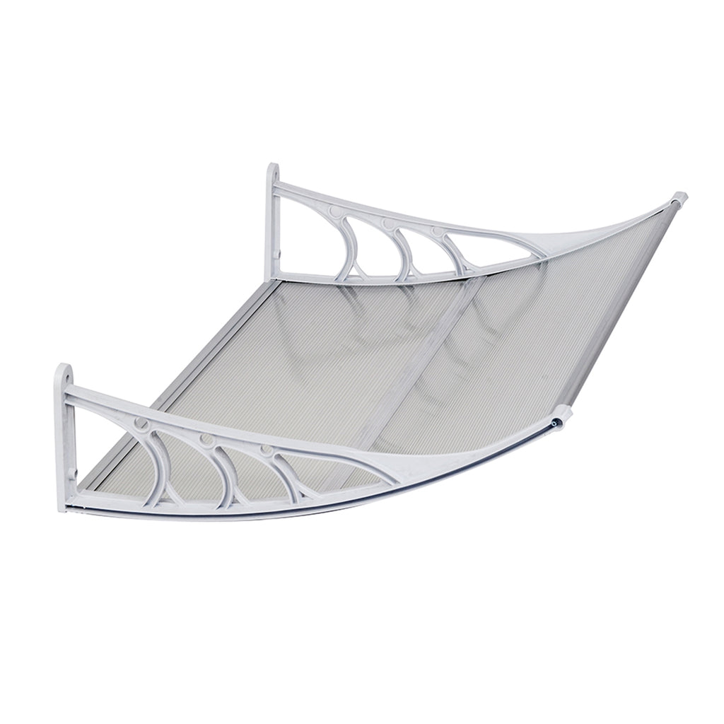 40''x32'' Clear Polycarbonate Window Awning Canopy Q85781