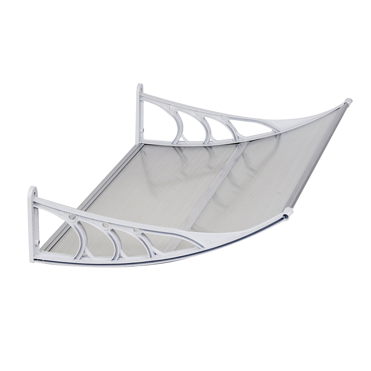 40''x32'' Clear Polycarbonate Window Awning Canopy Q85781