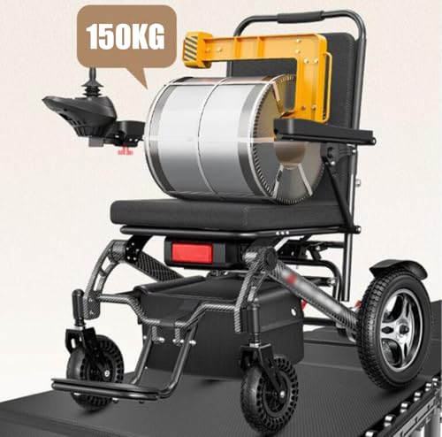 Silver Foldable Electric Wheelchair 300lbs 12.4 mi Cruise Range R461