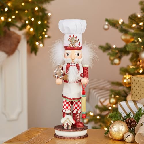 15-Inch Gingerbread Chef Nutcracker X116181