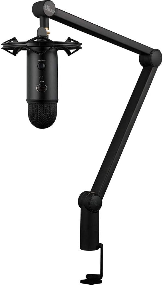 Blue Broadcast Microphone Bundle with Headphone & Pop Filter X97992