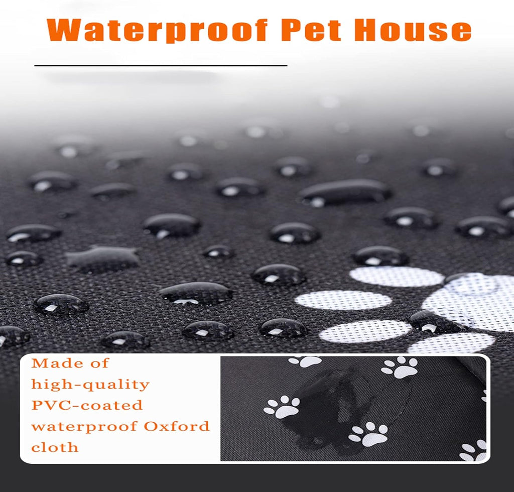 Grey Large Weatherproof Insulated Cat House I4768