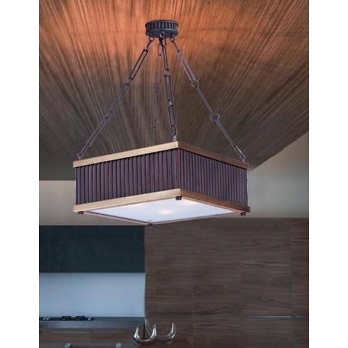 Oil Rubbed Bronze Burnished Brass Pendant Light A59221
