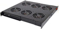 6 Cooling Fans for 19'' Server Cabinet/Rack with Thermostat Gauge S1804