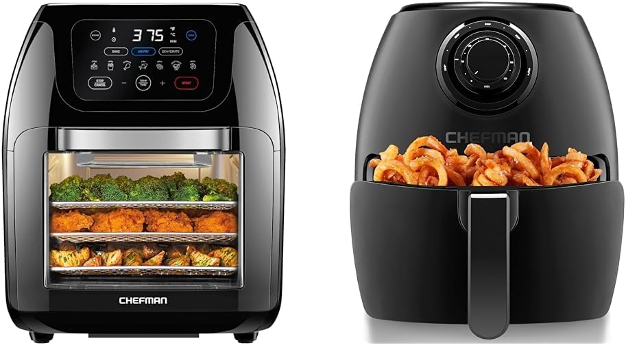 10L 3.6Qt Air Fryer with Rotisserie Dehydrator S934006
