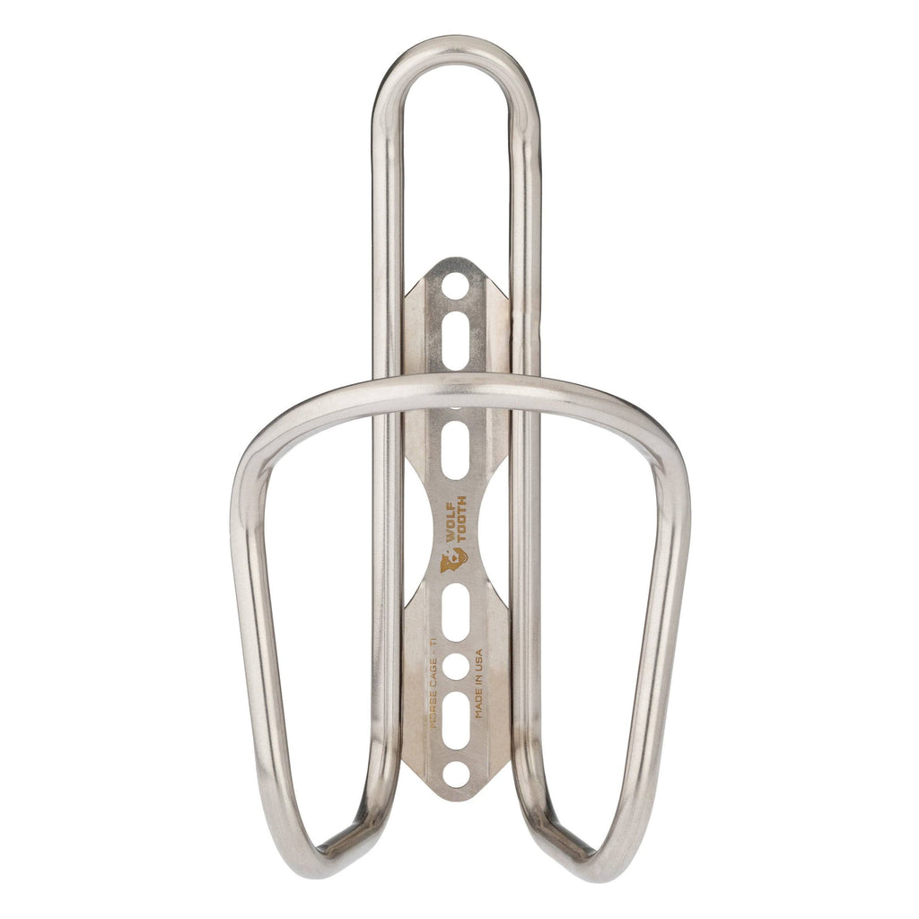 Titanium Silver Bottle Cage D149