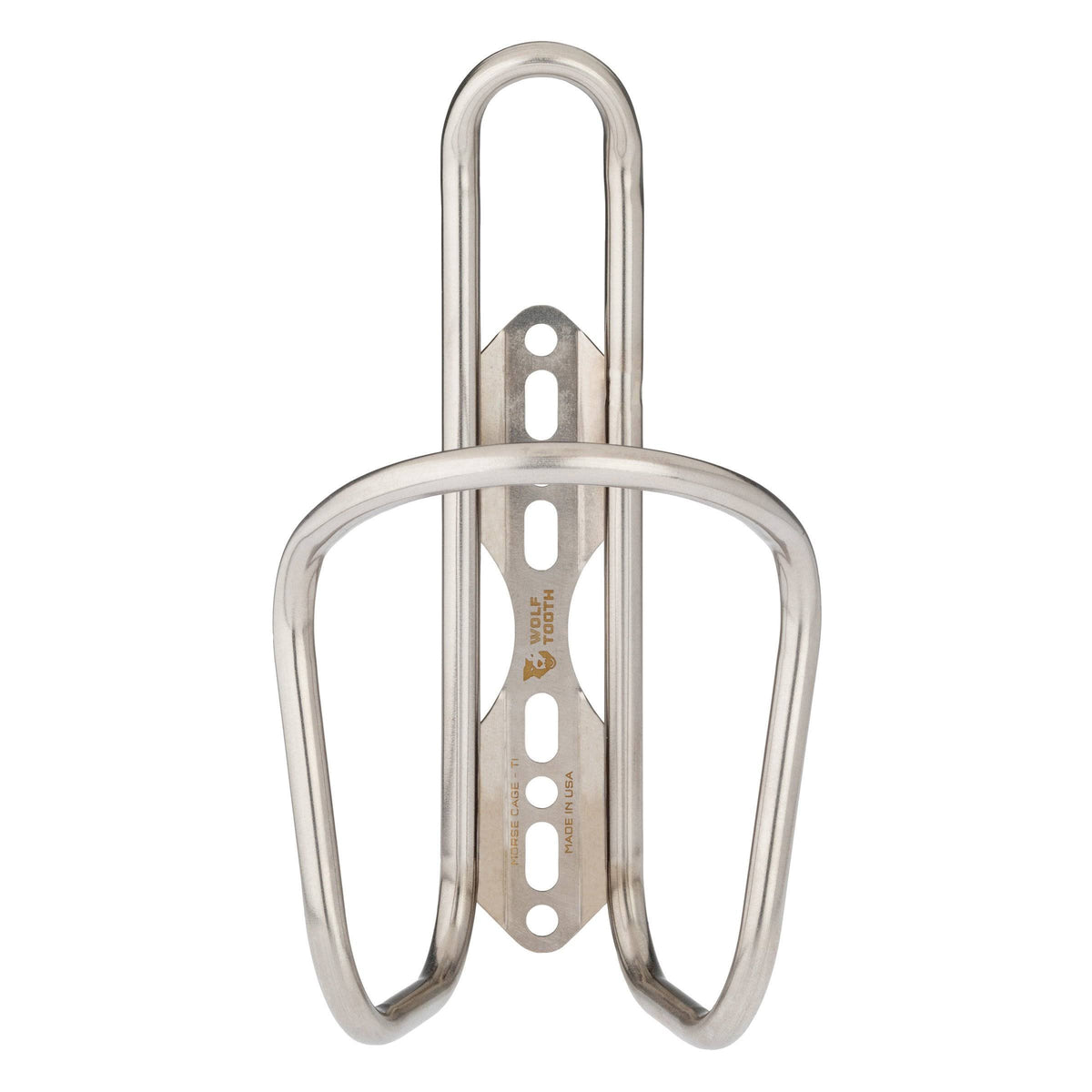 Titanium Silver Bottle Cage D149