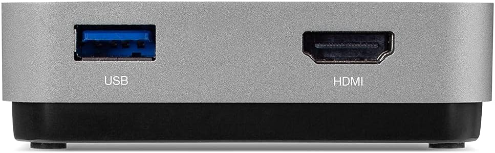 USB-C Travel Dock 5 Port with HDMI SD Card Space Grey Y2865