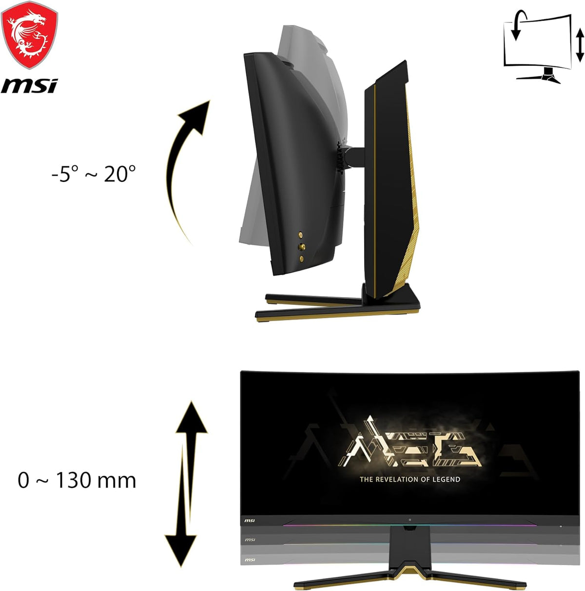 34" Curved OLED Gaming Monitor, 3440 x 1440, 0.1ms, 175Hz, HDR 400 G712
