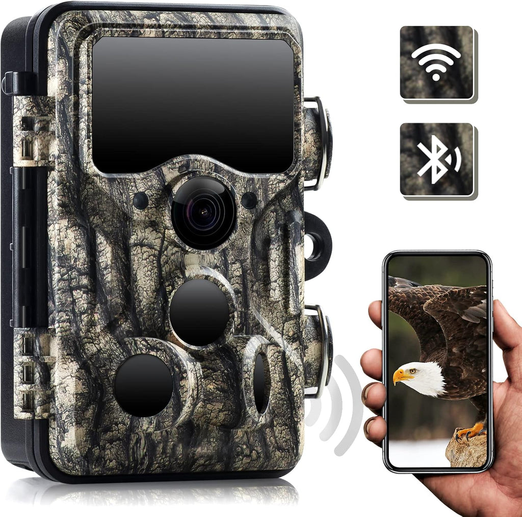 1296P 20MP WiFi Trail Camera with 940nm Night Vision A3681