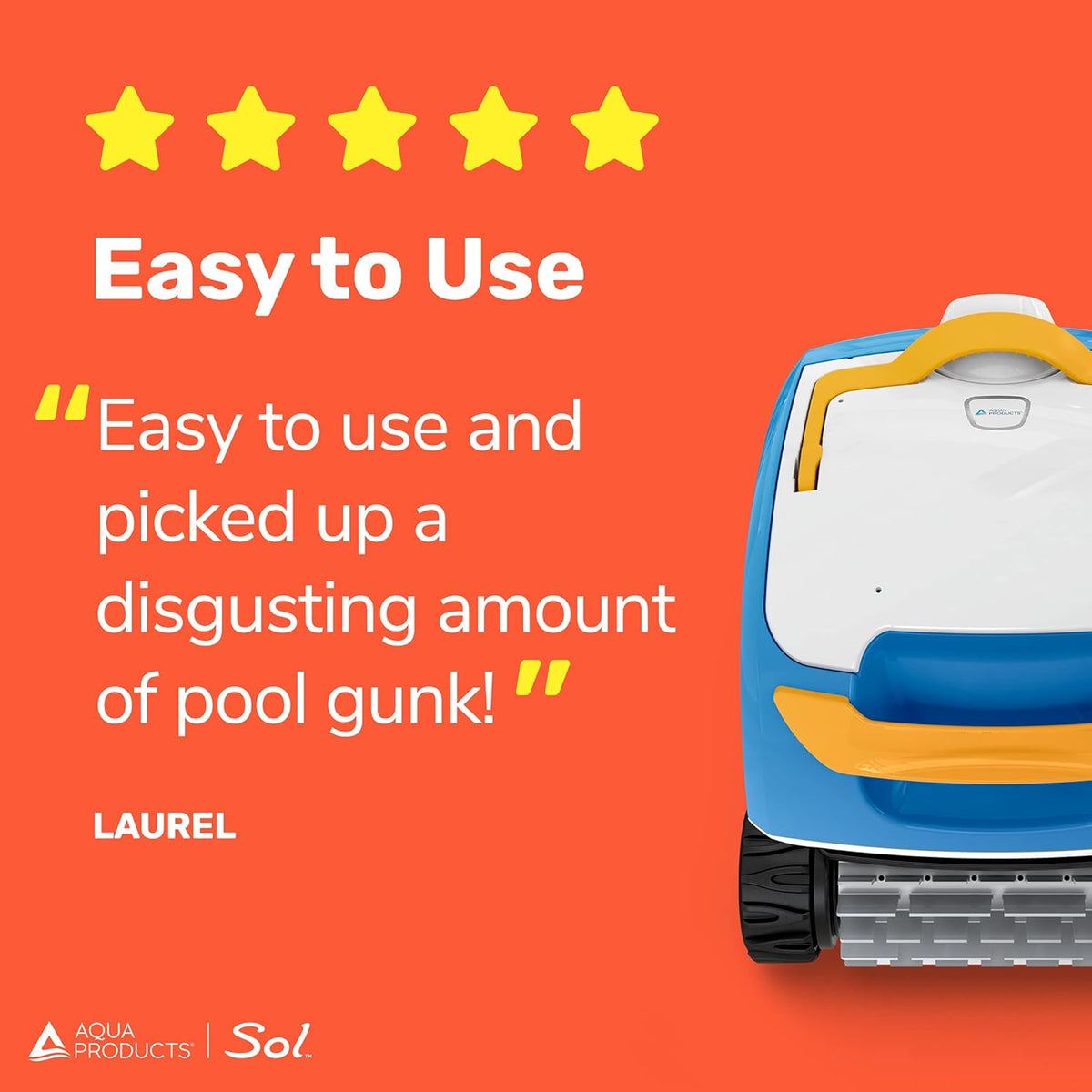 Robotic Pool Cleaner with 50ft Cable K8359