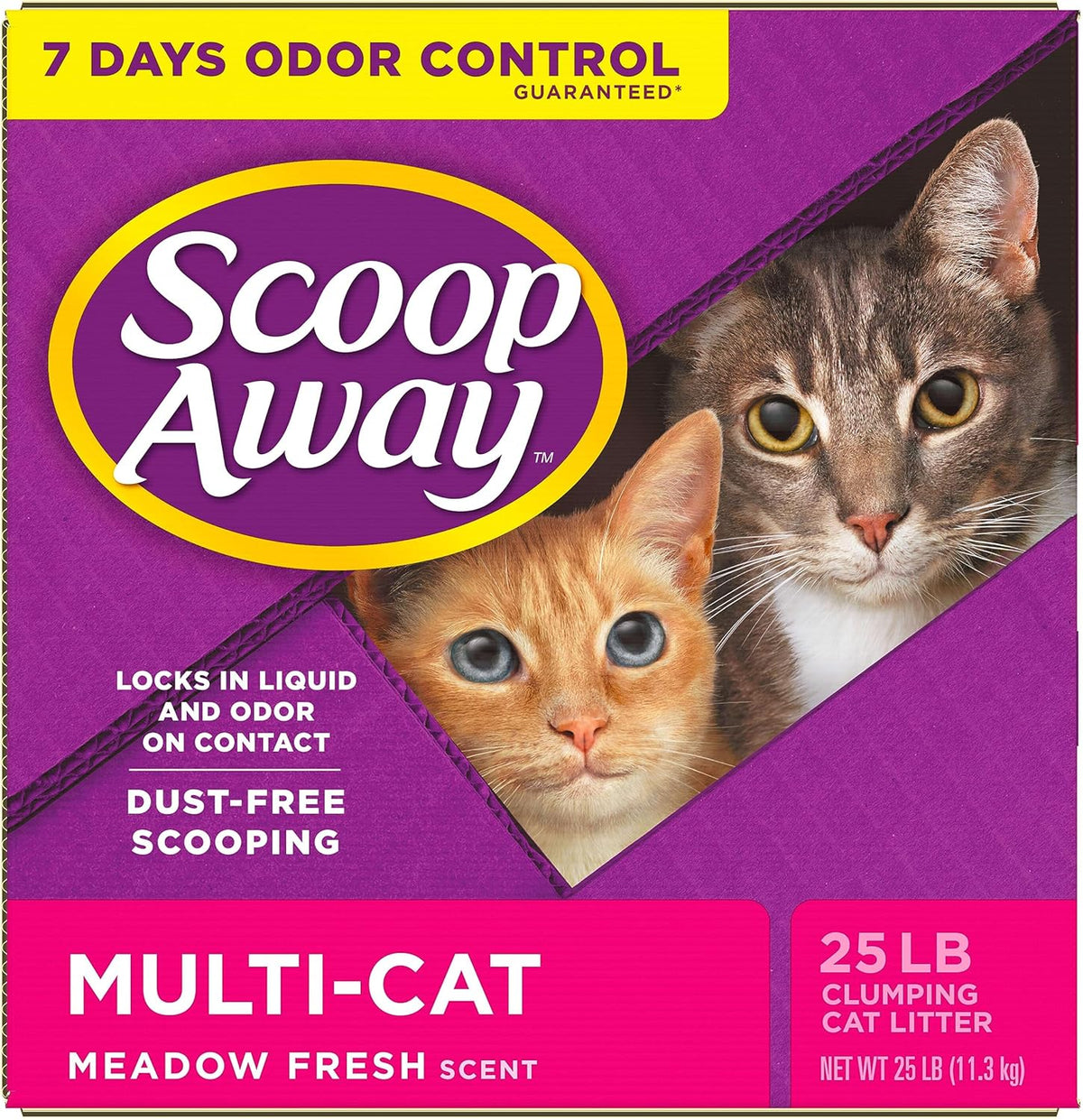 25 Pounds Clumping Cat Litter U8531