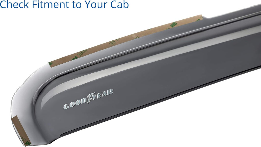 Shatterproof in-Channel Window Deflectors 4 pcs N9698