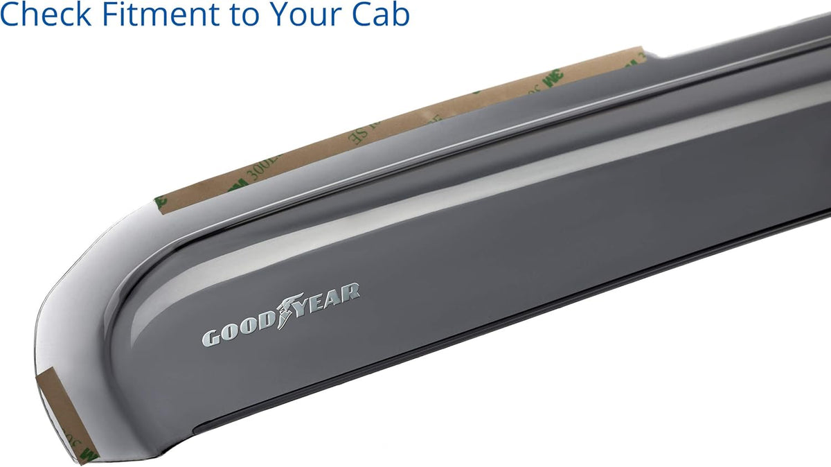 Shatterproof in-Channel Window Deflectors 4 pcs N9698