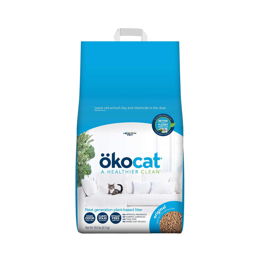 Okocat Premium Clumping Natural Wood Cat Litter E145591