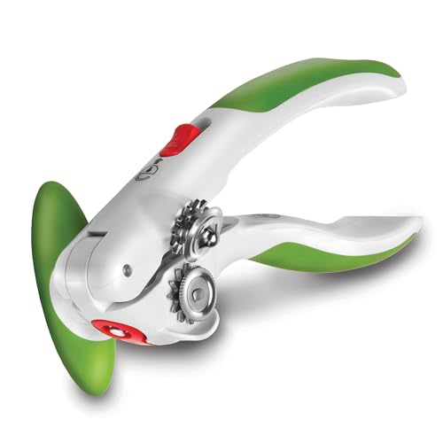 Red Manual Can Opener With Lid Lifter Magnet F364