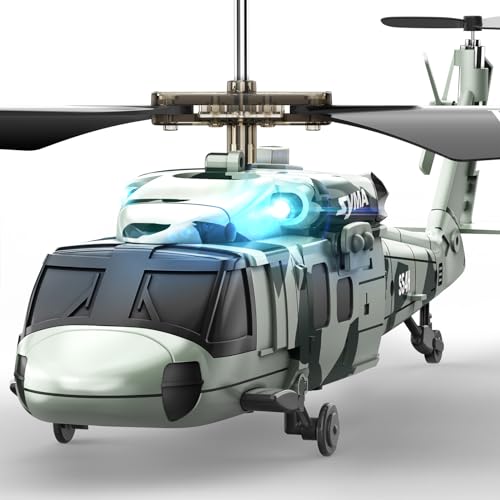 Military RC Helicopter with LED Light K844