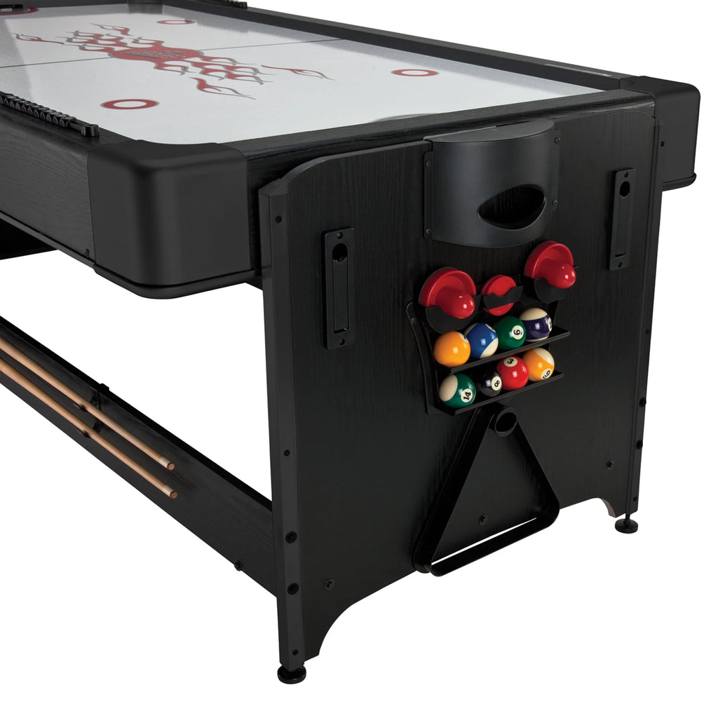 7' 2-in-1 Billiards and Air Hockey Game Table H14334