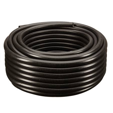 Black PVC Schedule 40 Flexible Pipe L7751
