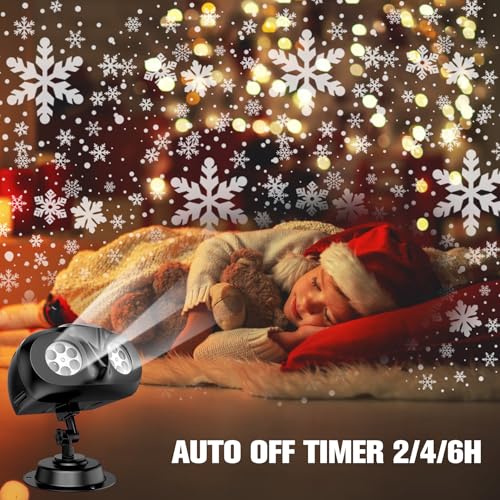 3D Ocean Wave & 72 HD Patterns Holiday Projection Light with Remote J727287