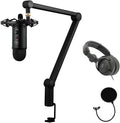 Blue Broadcast Microphone Bundle with Headphone & Pop Filter X97992