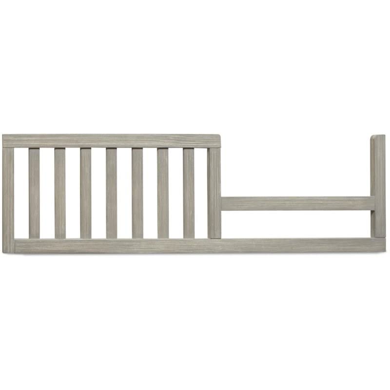 Gray Toddler Bed Safety Guard Rail Conversion Kit E606