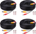 Black BNC Video and Power Security Camera Cable A629478