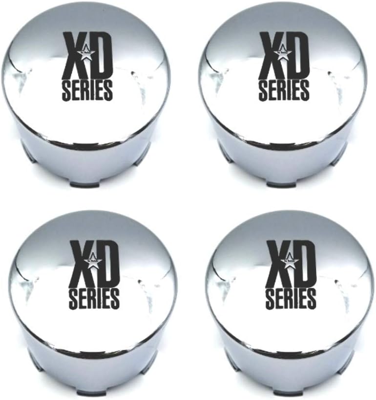 4 Pack 8 Lug Chrome Center Cap N9012