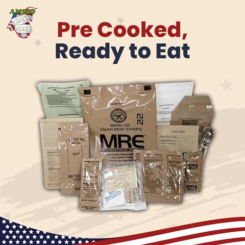 12 Pack MRE with Flameless Heaters and Freeze Dried Meals L60633