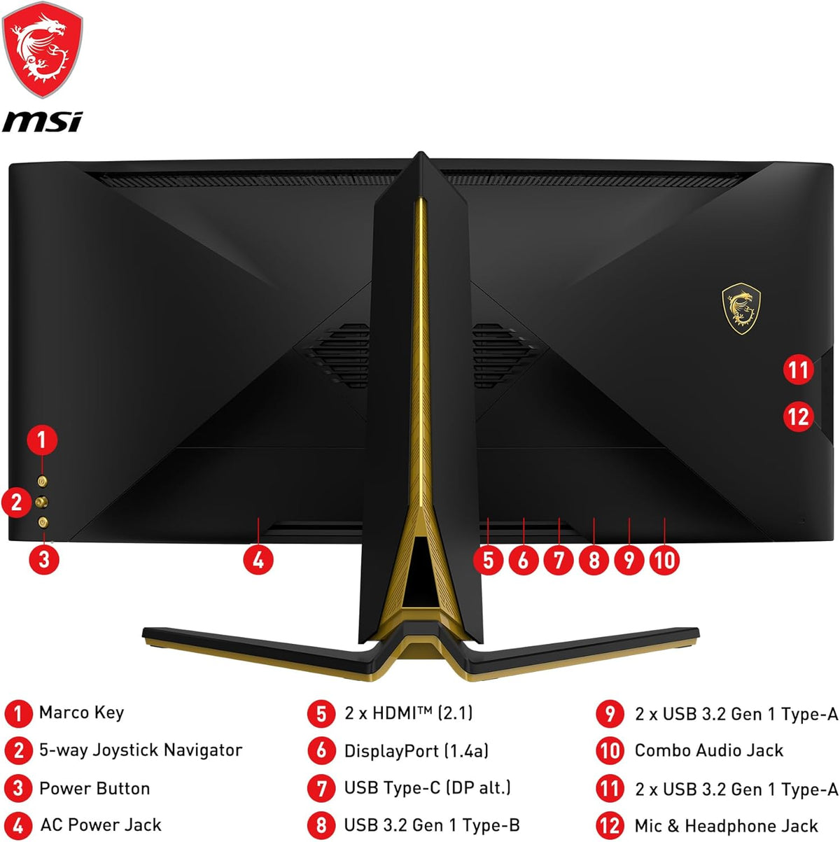 34" Curved OLED Gaming Monitor, 3440 x 1440, 0.1ms, 175Hz, HDR 400 G712