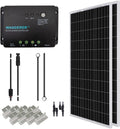 200 Watt 12 Volt Monocrystalline Solar Panel Starter Kit with 30A PWM Charge Controller D163